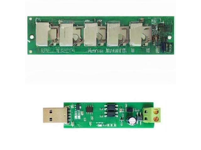FOR Slave Communication Module USB Interfaces Isolated Design Supports UART High Stability 12V-42V Adjustable