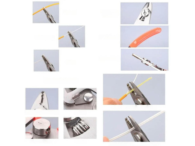 FOR Spring Loadeds 4 Jaw Fiber Optics Tool Stainless Steel Construction Adjustab