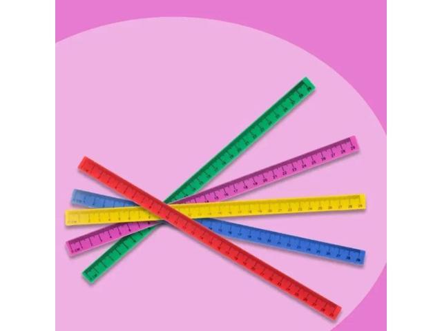 FOR 5Pcs Educational Appliances Tools Whiteboard Blackboard Measuring Ruler