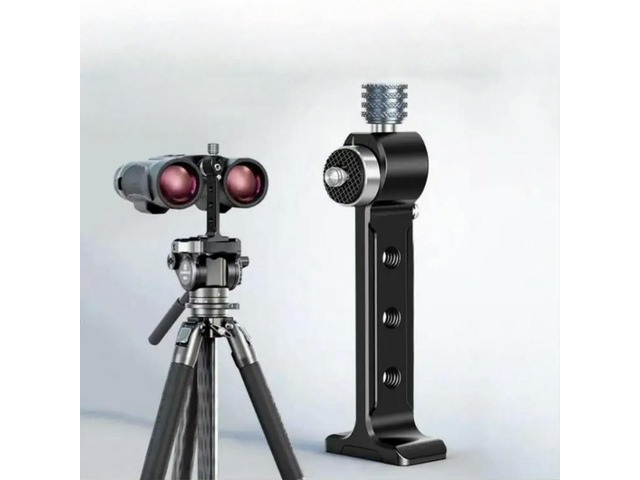 FOR Binocular Tripod Adapter for Mount Fast Setups 1/4'-20 Thread Hole