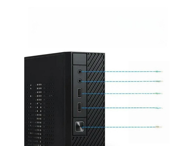 FOR FH06 HTPC for Case Compact PC Gaming for Case Mini Desktop Chassis Computer 