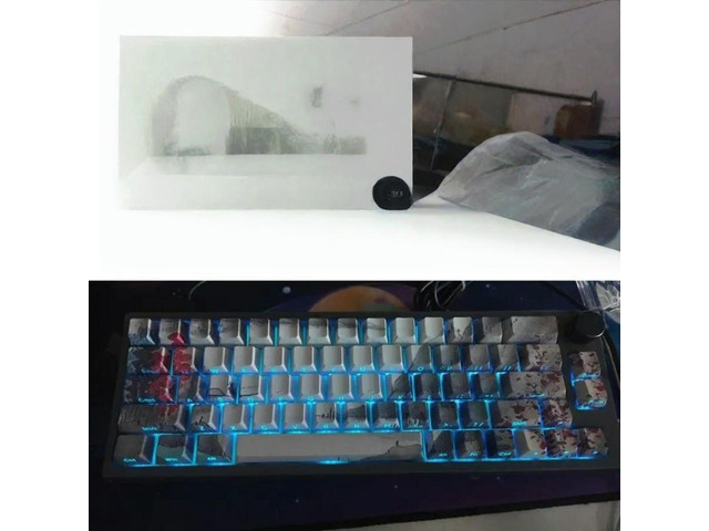 FOR 1 Set Side Engraves Keycaps Set for Mechanical Keyboards Printing Backlights