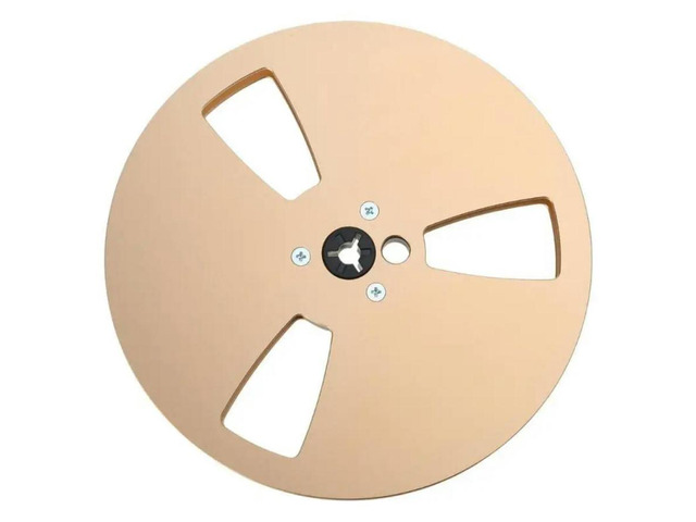 FOR Aluminum Alloy 1/4inch 7inch Empty Reel for Reel to Reel Tape Recorders 3 Ho