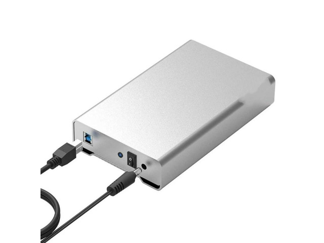 FOR 3.5 Inch All Metal Hard Drive Disk Enclosure Type-c/Usb3.0 Sata Serial Port Desktop External HDD SSD for Case Enclosure