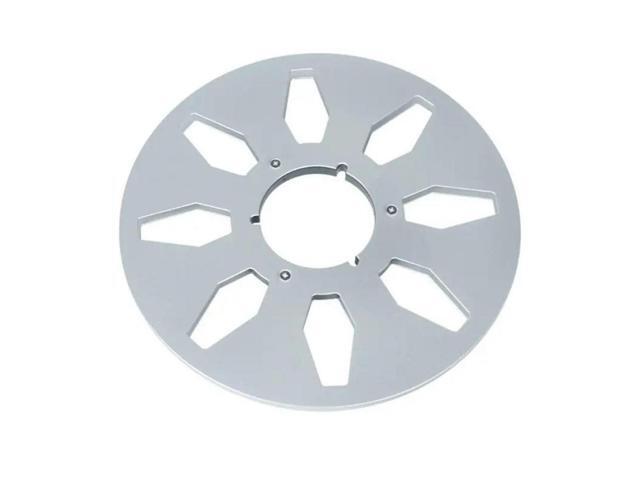 FOR 10inch Disc with 8 Holes Tape Reel Nab Hubs Metal 10' 1/4' for Home Theaters