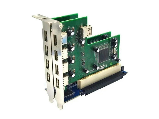 FOR Mini PCIE to Double PCI Expansion Mini PCIE Adapter Card Video Control for D
