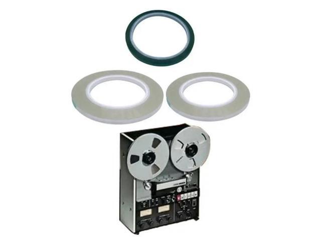 FOR Open Reel Audios Splicing Tape Leader Tape Green with 2 Transparency Media Splicing Tapes Speaker DIY Supplies