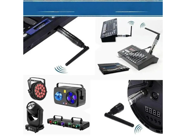 FOR DMX512 Controller 2.4G Wireless Transmitters Receiver For Parties Bar Stage 