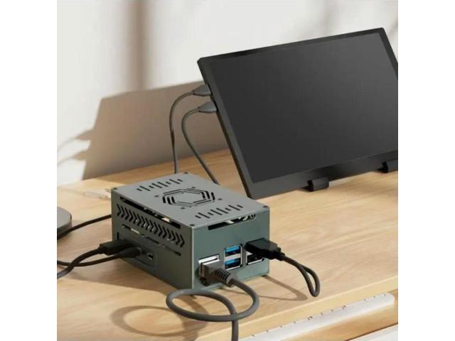 FOR Aluminum Casing Case For 5 Board Protector With Active Cooling Fan To Maintain Optimaled Performances