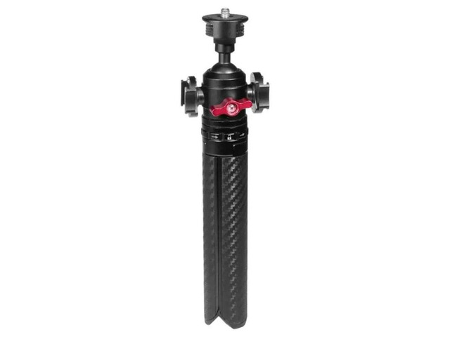 FOR Functional Handheld Selfies Desktop Tripod With AntiSlip Feet For Smooth Footages Social Media Vid 1/4in Screw