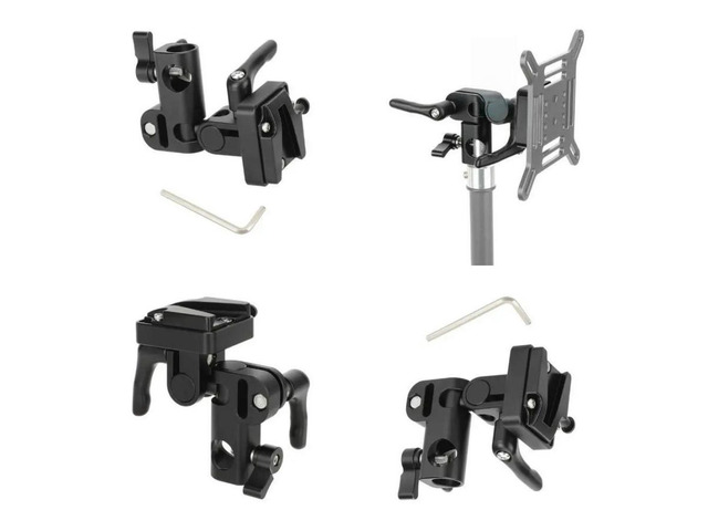 FOR Aluminum V Mount C Stand Adapter Easy Attachment And Detachment Secure Attac