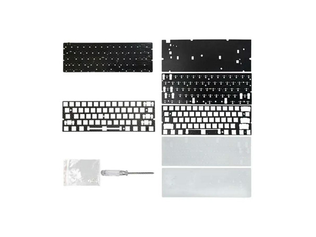 FOR 61Key Switches PCB Board H60 For 60 Keyboard With Backlight Waterproof