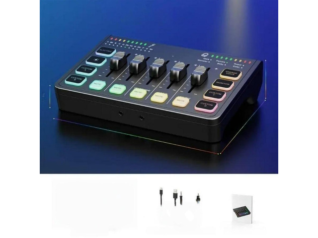 FOR Dense USB Sound Connection With Constructed In DSP For Studio Recording And Live Streaming Outlet And Play Tall Loyalty