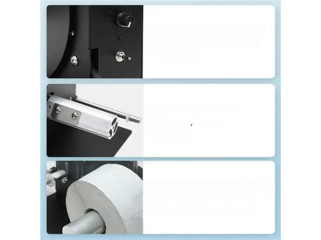 FOR Modifiable Speed Label Rewinder 1 8 foot Per Second Featuring Automatic Sync