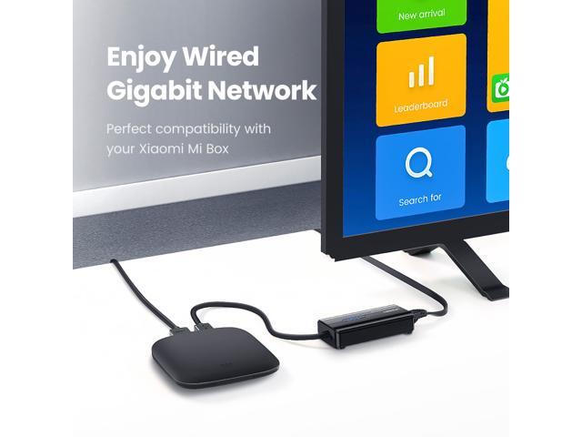 Ugreen USB Ethernet Adapter Hub USB 3.0 to RJ45 Lan 10/100/1000M Network Card for Xiaomi Mi Box 3/S USB Lan For Macbook