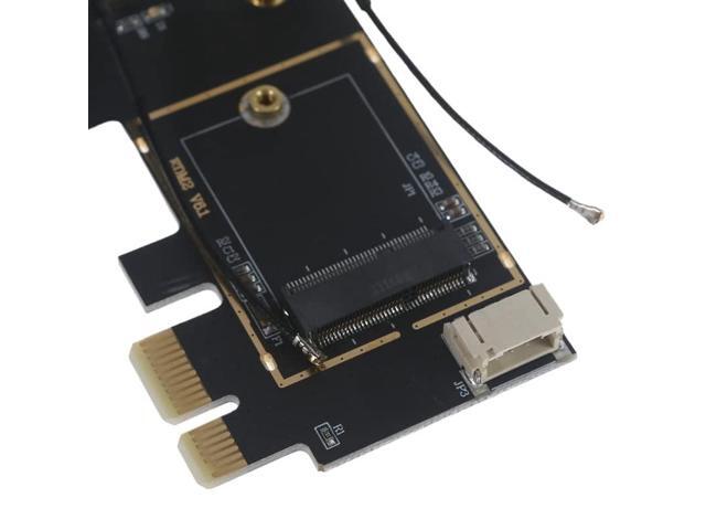 BE202 Desktop Wi-Fi 7 Kit Wi-Fi 7 Tri Band 2.4/5/6 GHz 2.4 Gbps Bluetooth 5.4 Support M.2 PCIe No vPro 802.11BE Wireless Card BE202NGW