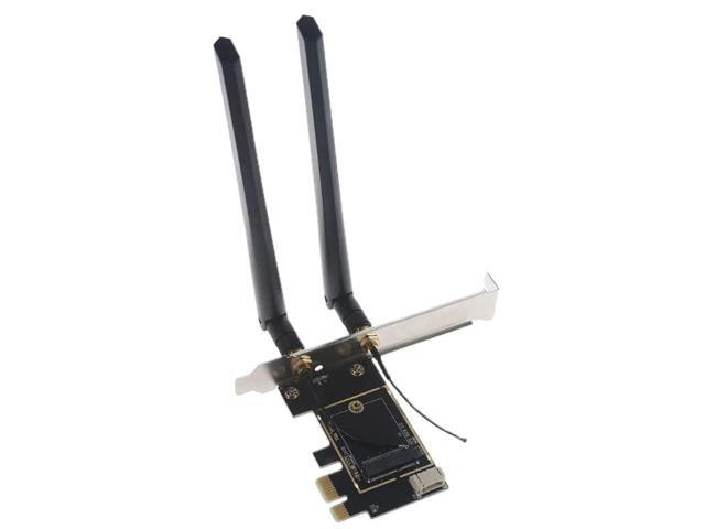 BE202 Desktop Wi-Fi 7 Kit Wi-Fi 7 Tri Band 2.4/5/6 GHz 2.4 Gbps Bluetooth 5.4 Support M.2 PCIe No vPro 802.11BE Wireless Card BE202NGW