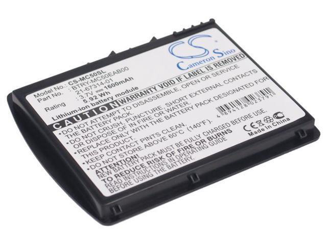 Battery for MC50 MC5040 21-67314-01 BTRY-MC50EAB00 Slim 1600mAh