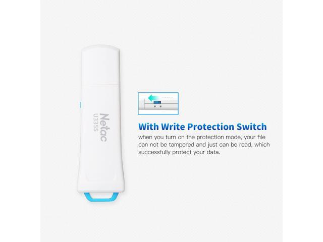 Netac Write Protect USB3.0 Flash Drive U335S 64G Memory Stick