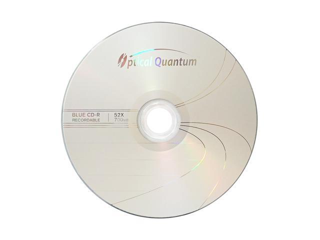 Optical Quantum 700MB 52X CD-R Logo Top 100 Packs Disc Model OQCD52BLT-BX