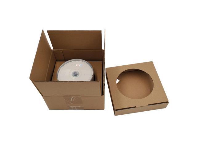 PlexDisc CD-R 700MB 52X Logo Top Recordable Media - 50pk Cake Box (FFP) 631-814-BX, 50 Discs