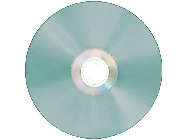 PlexDisc TY Series Blue CD-R 52X 700MB White Inkjet Hub Printable Recordable Media - 50pk Cake Box 66N-214-Y-BX, 50 discs