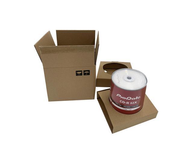 PioData CD-R 52X 700MB Logo Top Recordable Media - 100 Disc Cake Box Spindle