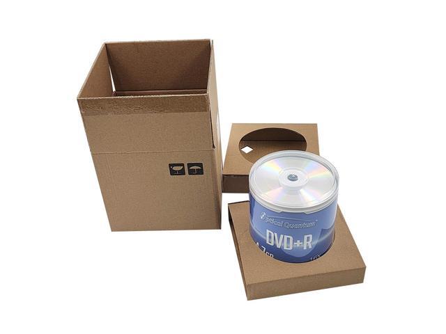 Optical Quantum 16X 4.7 GB DVD+R Blank Media Silver Top, 100-Disc Spindle OQDPR16ST-BX