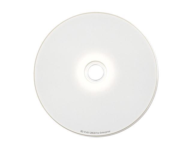 Sony 4X 128GB BD-R XL 3 Discs White Inkjet Printable Blu-ray BDXL Quad Layer BD-R