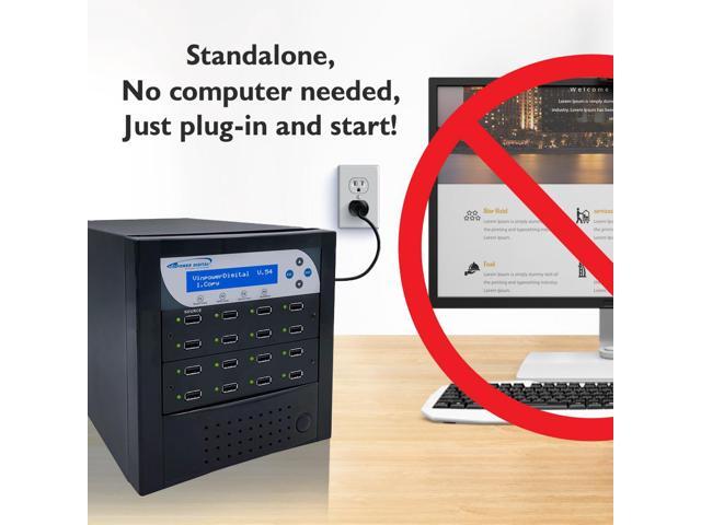 Vinpower Compact USB 1 to 15 Multiple Pen Drive Memory Card USB Duplicator/Copier with Asynchronous Duplication