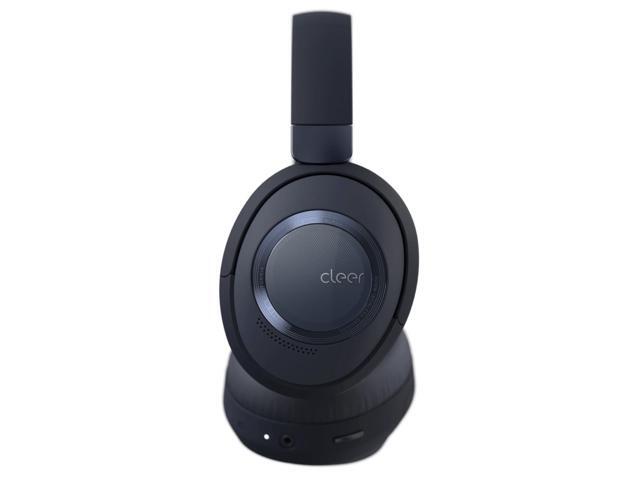 Cleer Alpha Noise Cancelling Bluetooth Headphones, 40mm Ironless Driver, Deep Bass Customize EQs, 35Hr Play, Dual-Mic, Clear Calls, Comfort Fit,...