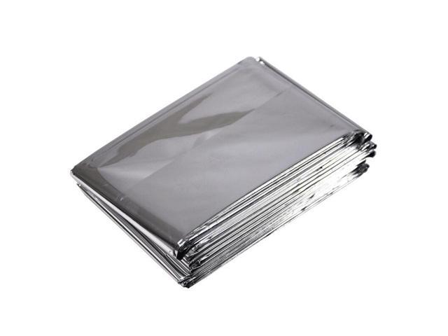 Intsupermai 84' X52' 8 Pack Emergency BLANKET Thermal Survival Rescue Blanket Safety Insulating Mylar Hiking Outdoors Camping Emergency Space