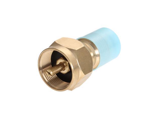 Intsupermai Propane Refill Adapter Lp Gas 1 Lb Cylinder Tank Coupler Heater 100% Brass