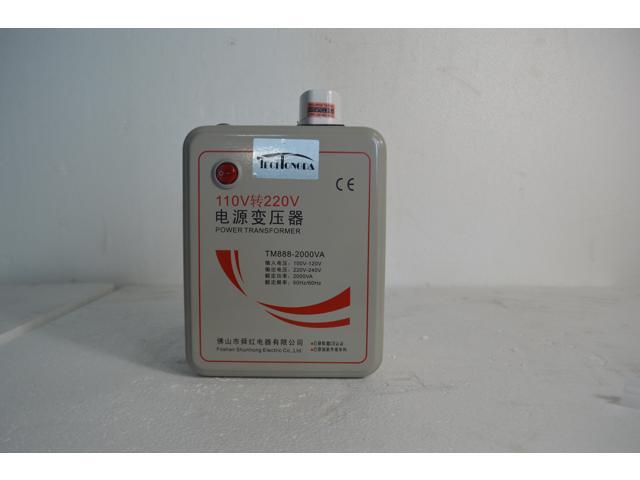 Intsupermai Commercial Adapter 110 Covert to 220V Transformer 1500W-2000W