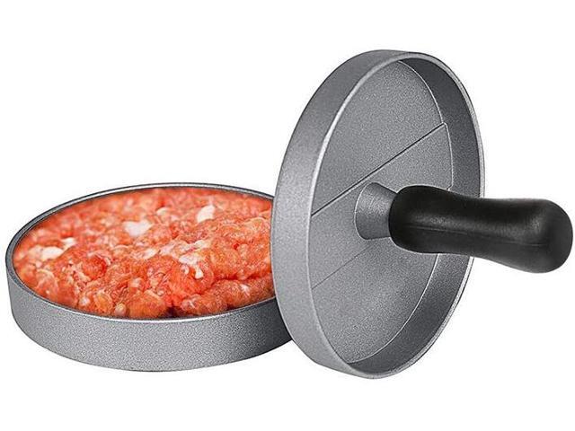 Intsupermai Aluminum Hamburger Press Stuffed Meat Grill Burger Patty Maker Tool