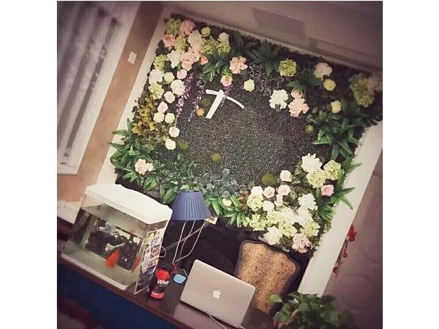 Intsupermai 23.6'x15.7' Artificial Hedge Privacy Fence Wall Background Panels Realistic Leaves Milan Grass Decoration