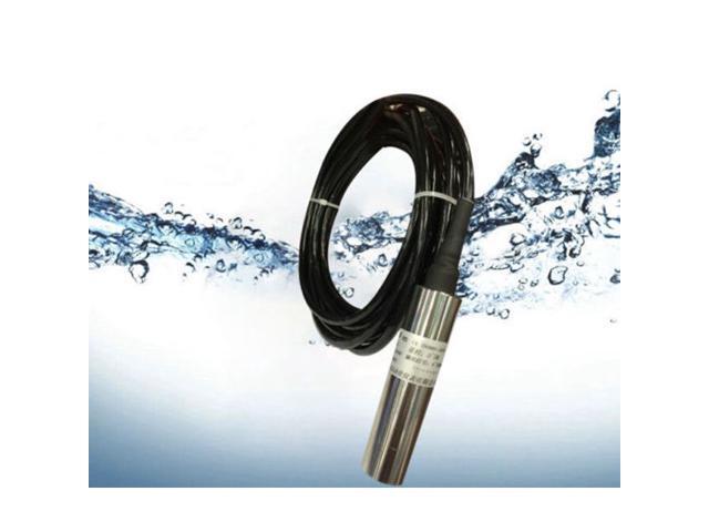 Intsupermai Smart Water Level Sensor with 32.8ft(10m) Cable Submersible Liquid Level Transmitter 0-10m H2O Pressure Transducer 24-32VDC