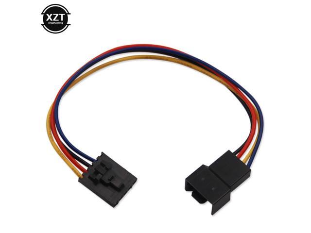 18CM Dedicated Fan Adapter 5 Pin 4 Wire Interface Computer PWM CPU Case Cooling Fan Connector Cable Extension Cable For DELL