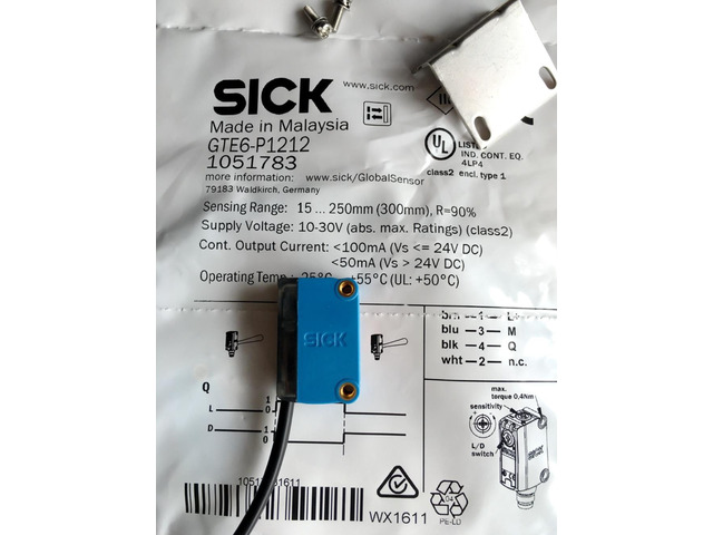 1051783 GTE6-P1212 Sick Photoelectric Switch Sensor