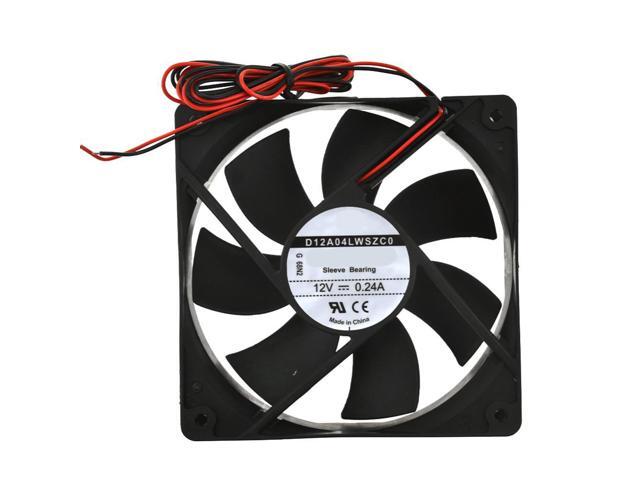 Cooling Fan D12A04LWSZC0 for COSTECH Sleeve Bearing 120*25mm 12V 0.24A 12CM