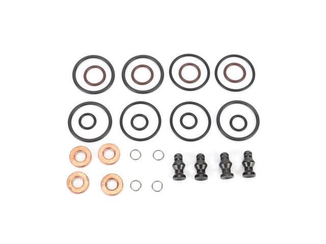 Fuel Injector Seal Washer O-Ring Kit Repair Accessory ABS + for Audi A2 A3 A4 038198051C,038 198 051 B photo
