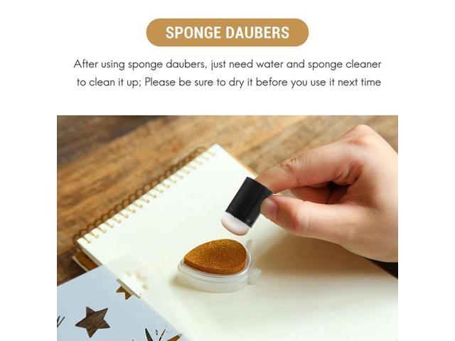 FOR 66 Pcs Finger Sponge Finger Painting Sponge Craft Drawing Sponge Dauber Set For Painting Art Ink Crafts Card photo