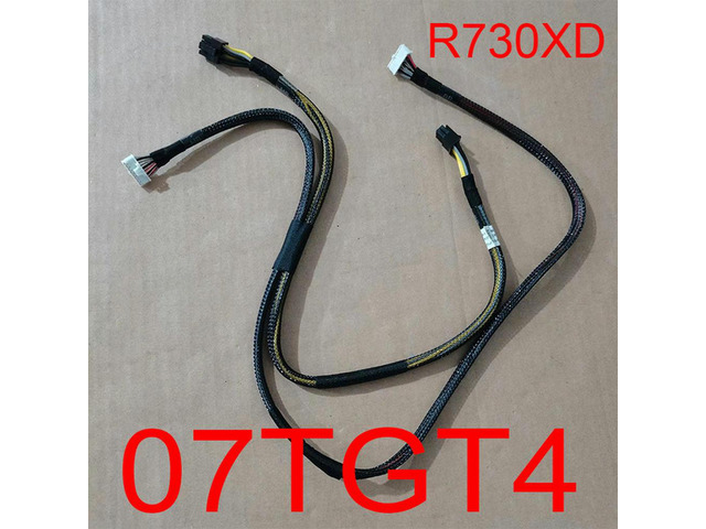 For R730XD Workstation Power Supply Cable 07TGT4 7TGT4 The Server Extensions Built-In 3.5 Four Set Back Line
