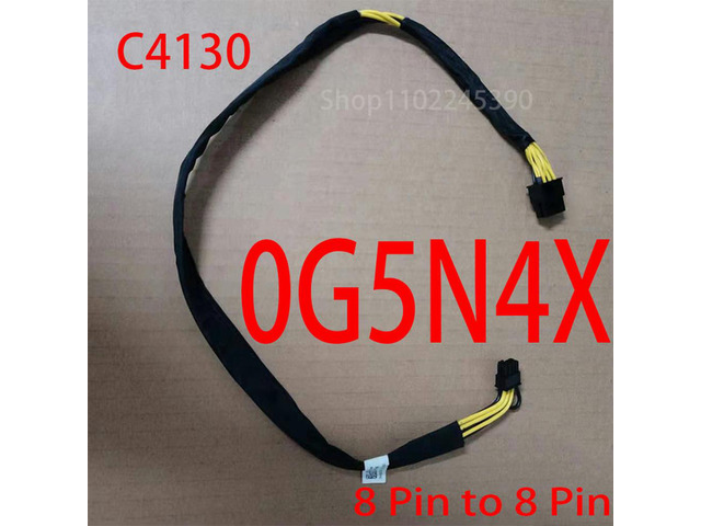 For C4130 Workstation Power Supply Cable 0G5N4X G5N4X GPU3 Power Supply Cable Mini 8Pin To 8Pin