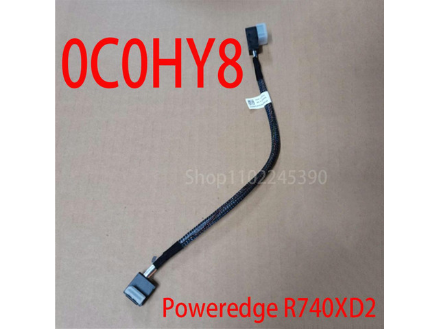 For Poweredge R740XD2 Workstation Power Supply Cable 0C0HY8 C0HY8 MB To BP SFF8611 Go To SFF8643