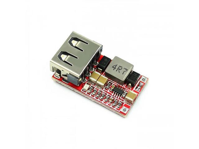 FOR 5PCS/LOT DC 6-20V 12V/24v to 5V USB Output charger step down Power Module Mini DC-DC Step Up Boost Module Power Adjustable