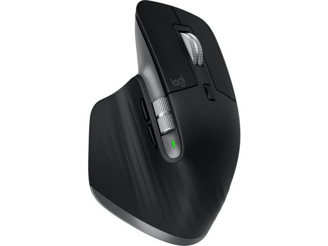 Logitech MX Master 3 - Advanced Wireless Mouse for Mac, Ultrafast Scrolling, Ergonomic Design, 4000 DPI, Customisation, USB-C, Bluetooth, MacBook.