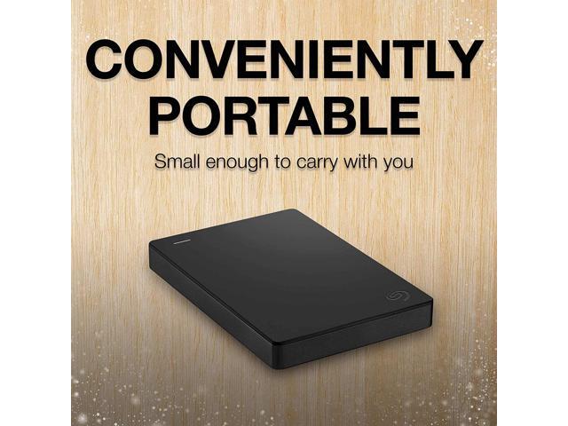 Seagate - 1TB External USB 3.0 Portable Hard Drive with Rescue Data Recovery Services - Black - image 3