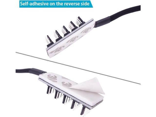 Fan Hub Splitter Extension Cable, 1 to 5 Way Power Supply Cable PWM PC Motherboard Case Fan Power Adapter Extension Cord Hub for Desktop Computer...