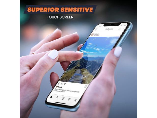 Mkeke Compatible with iPhone 11 Screen Protector for iPhone XR Screen Protector, Tempered Glass Film for Apple iPhone 11 and iPhone XR, 3-Pack Clear